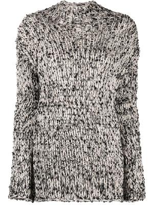 Moncler Genius - 2 Moncler 1952 Grey Bouclé Knit Turtleneck Sweater