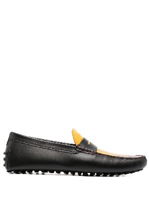 Moncler Genius - X Palm Angels Black Gommino Loafers
