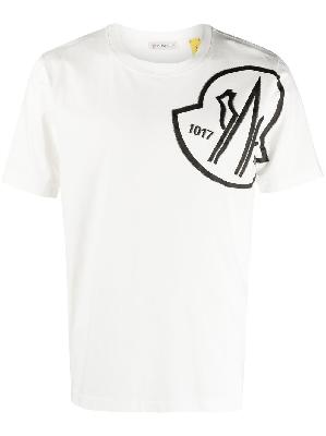 Moncler Genius - White Logo Print T-Shirt