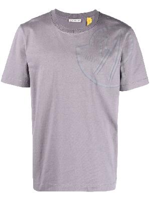 Moncler Genius - X 1017 Alyx 9SM Grey Cotton Logo Print T-Shirt
