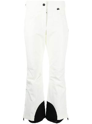 Moncler Grenoble - White Flared Ski Trousers