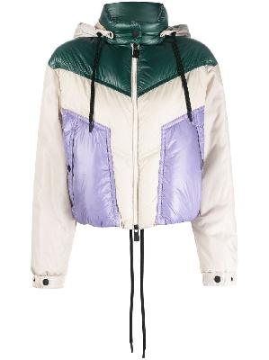 Moncler Grenoble - Neutral Ledi Colour Block Padded Jacket
