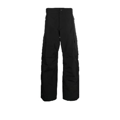 Moncler Grenoble - Black Cargo Pocket Ski Trousers