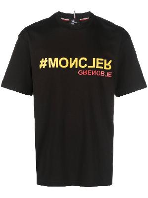 Moncler Grenoble - Logo-Print Short-Sleeved T-Shirt
