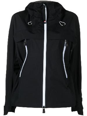 Moncler Grenoble - Black Hooded Zip-Up Performance Jacket