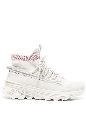 Moncler - White Monte High-Top Sneakers