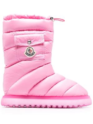 Moncler - Pink Gaia Pocket Mid-Calf Snow Boots