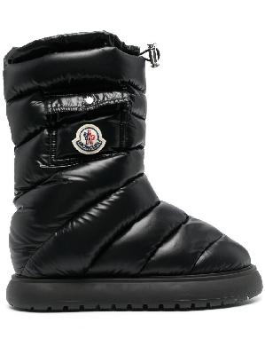 Moncler - Black Gaia 35 Padded Boots