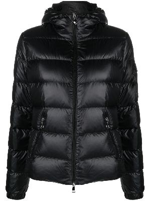 Moncler - Black Gles Hooded Quilted Jacket