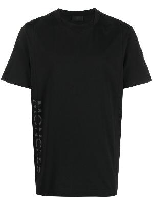 Moncler - Black Logo Print T-Shirt