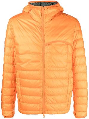 Moncler - Orange Divedro Hooded Quilted Jacket