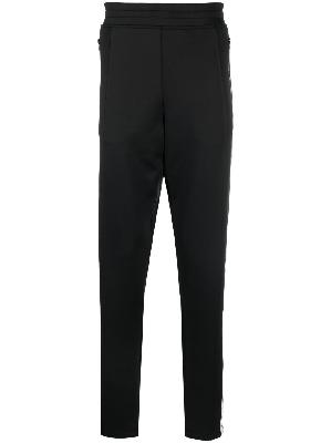 Moschino - Black Double Question Logo Track Pants