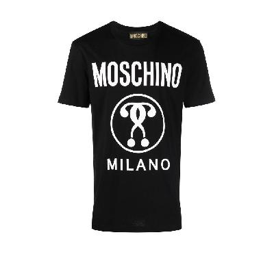 Moschino - Black Logo Print T-Shirt