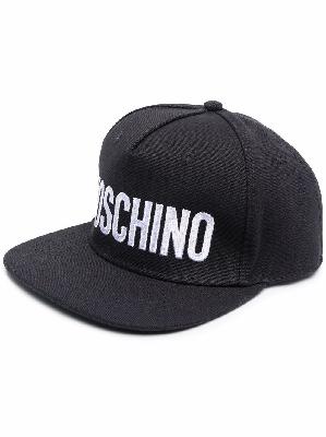 Moschino - Black Embroidered Logo Baseball Cap