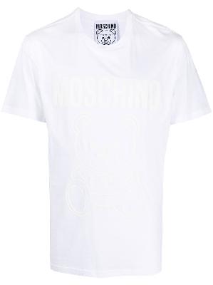 Moschino - White Teddy Bear Cotton T-Shirt