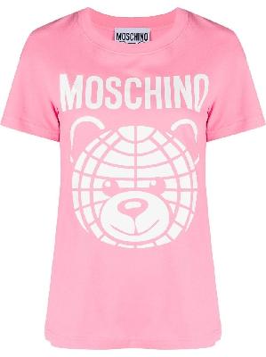 Moschino - Pink Cotton T-Shirt
