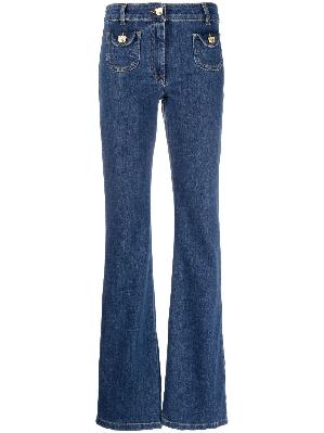 Moschino - Blue Teddy Flared Jeans