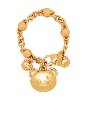 Moschino - Gold-Tone Teddy Bear Bracelet