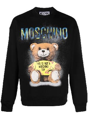 Moschino - Black Teddy Bear Sweatshirt