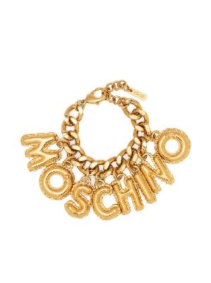 Moschino - Gold-Tone Inflatable Lettering Bracelet