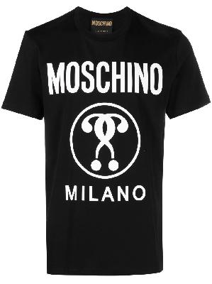 Moschino - Logo-Print Short-Sleeved T-Shirt