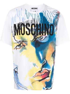 Moschino - White Tony Viramontes Archive T-Shirt