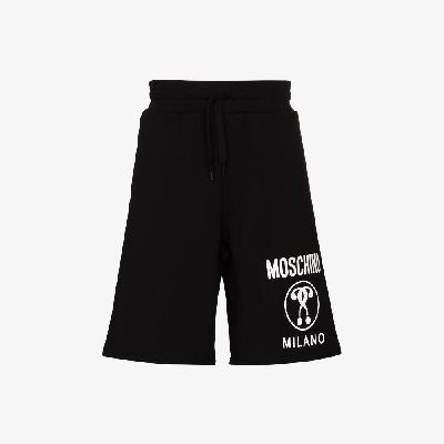 Moschino - Double Question Mark Logo Track Shorts