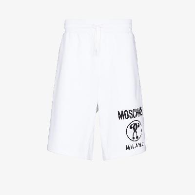 Moschino - Double Question Mark Logo Track Shorts