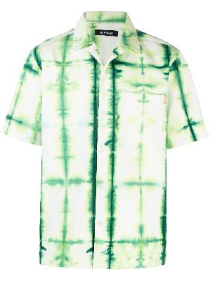 Nahmias - Green Tie-Dye Short-Sleeve Shirt