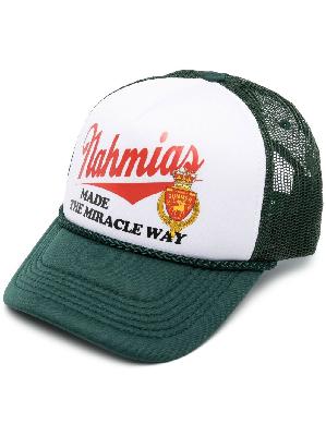 Nahmias - Green Miller Panelled Cap