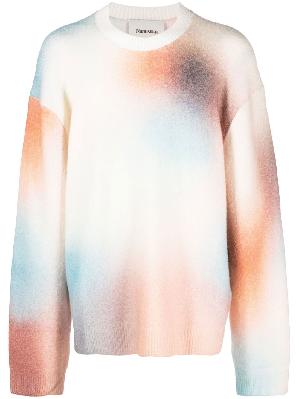 Nanushka - White Jetse Tie-Dye Print Sweater