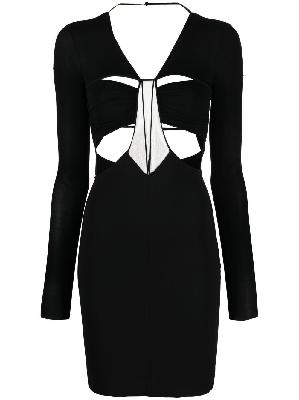 Nensi Dojaka - Black Cut-Out Mini Dress