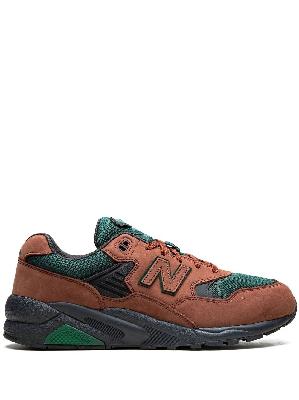 New Balance - Green And Brown 580 Panelled Sneakers