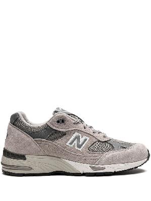 New Balance - Grey 991GL Low-Top Sneakers