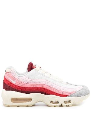 Nike - Red Air Max 95 QS Suede Sneakers