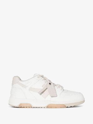 Off-White - White Out Of Office Low-Top Leather Sneakers