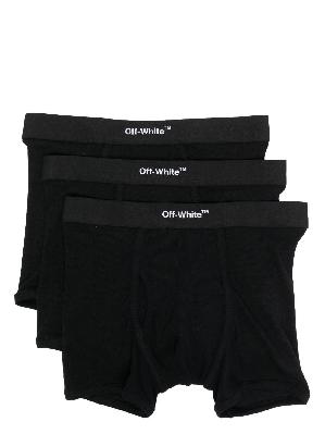 Off-White - Helvetica Boxer Shorts Pack Of Three