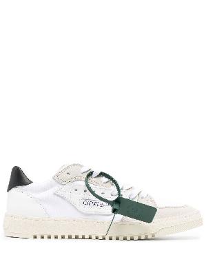 Off-White - Logo-Patch Lace-Up Sneakers