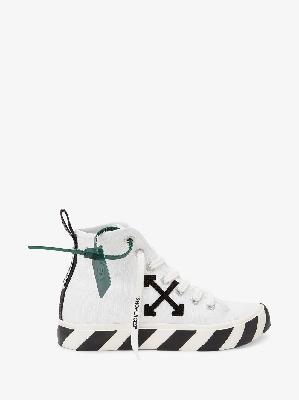 Off-White - White Vulcanized High-Top Sneakers