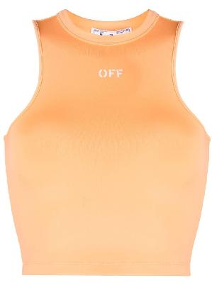 Off-White - Orange Rowing Sleeveless Top
