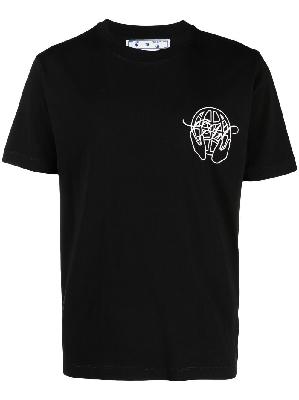 Off-White - Black Arrows Logo Cotton T-Shirt