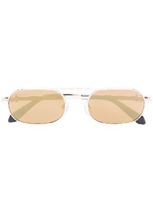 Off-White - Gold-Tone Baltimore Round Sunglasses