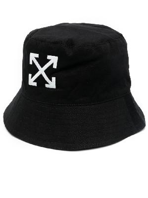 Off-White - Black Arrows Embroidered Bucket Hat