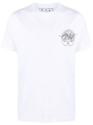 Off-White - White Arrows Logo Cotton T-Shirt