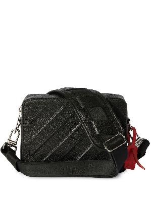 Off-White - Black Binder Embossed Leather Bag