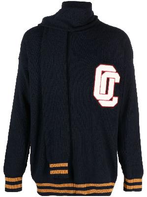 Opening Ceremony - Logo-Patch Knitted Varsity Jumper
