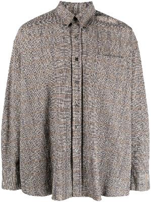 OUR LEGACY - Brown Borrowed BD Checked Shirt