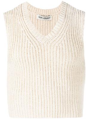 OUR LEGACY - Neutral Intact Knitted Vest