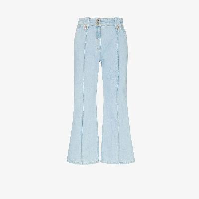 Paco Rabanne - High Waist Cropped Jeans