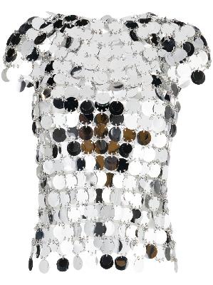 Paco Rabanne - Silver Chainmail Top